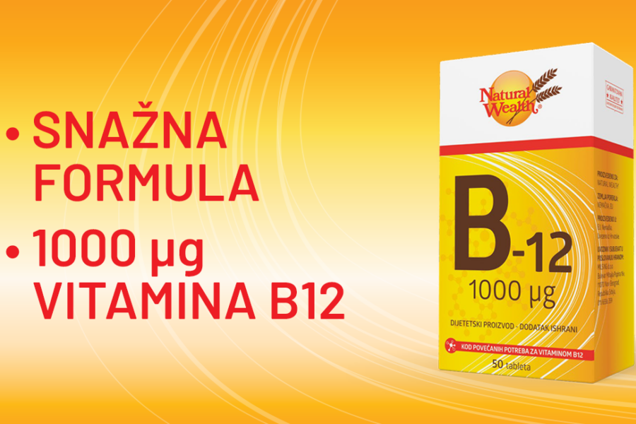 B-12 1000mcg – Novo pakovanje, ista formula