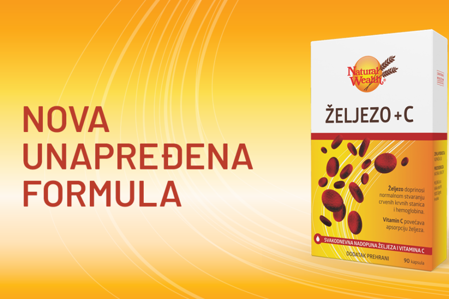 Gvožđe + C – Nova unapređena formula