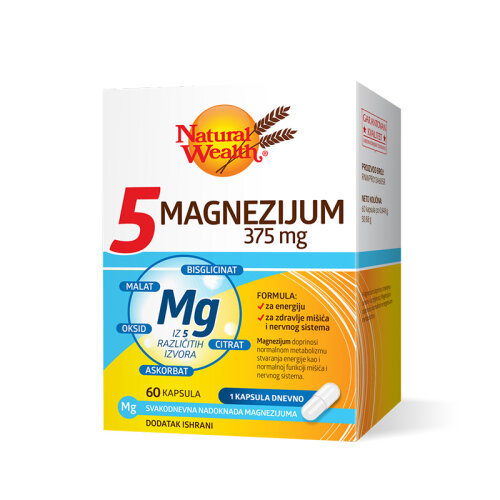 5 MAGNEZIJUM 375 mg