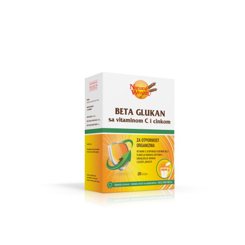 Beta glukan sa vitaminom C i cinkom