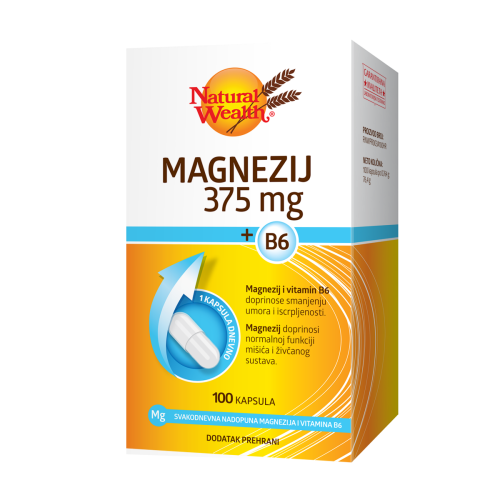 Magnezijum 375 mg + B6